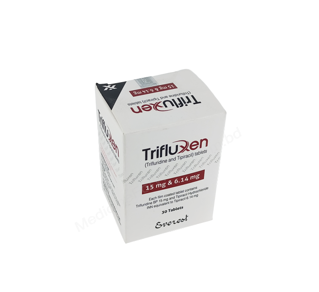 Trifluxen- Generic Trifluridine and Tipiracil- Everest Pharma