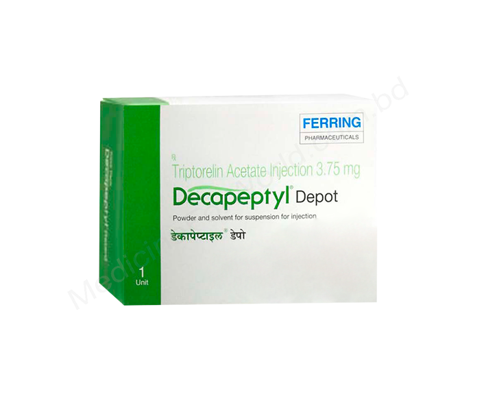 Decapeptyl Depot- 通用的 Triptorelin Asetat- Ferring Pharma