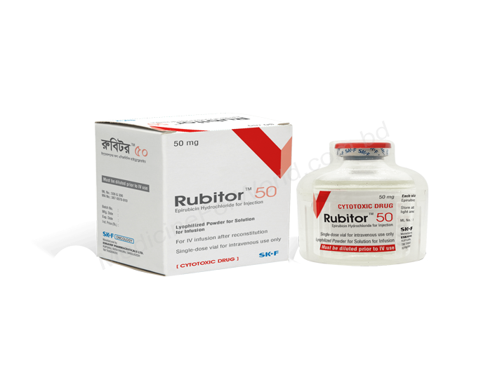 Rubitor- Generic EPIRUBICIN HYDROCHLORIDE- Eskayef pharma