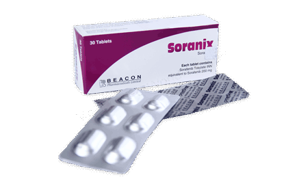 Soranix- Generic Sorafenib- Beacon pharma