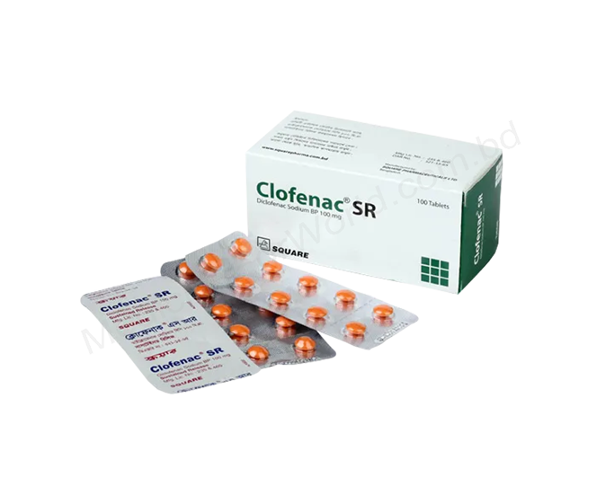Clofenac Sr- Generic Diclofenac Sodium- Square Pharma