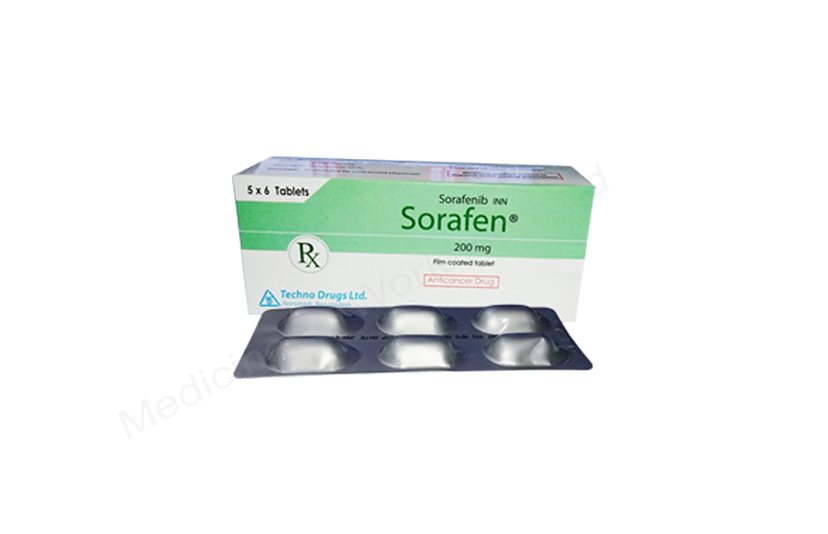 Sorafen- 通用的 索拉菲尼- Techno Drugs pharma